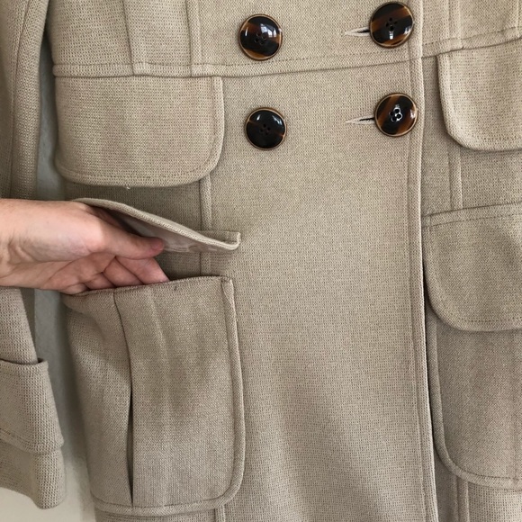 Nanette Lepore NWOT Double Breasted Cotton Jacket - Picture 3 of 8